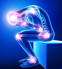 Image of male with joint pain.